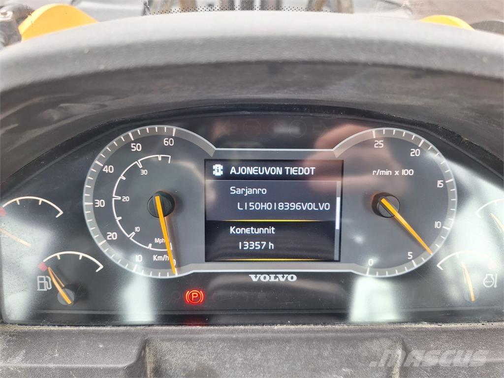 Volvo L150H STAGE V VIPUOHJAUS, VAAKA 轮式装载机