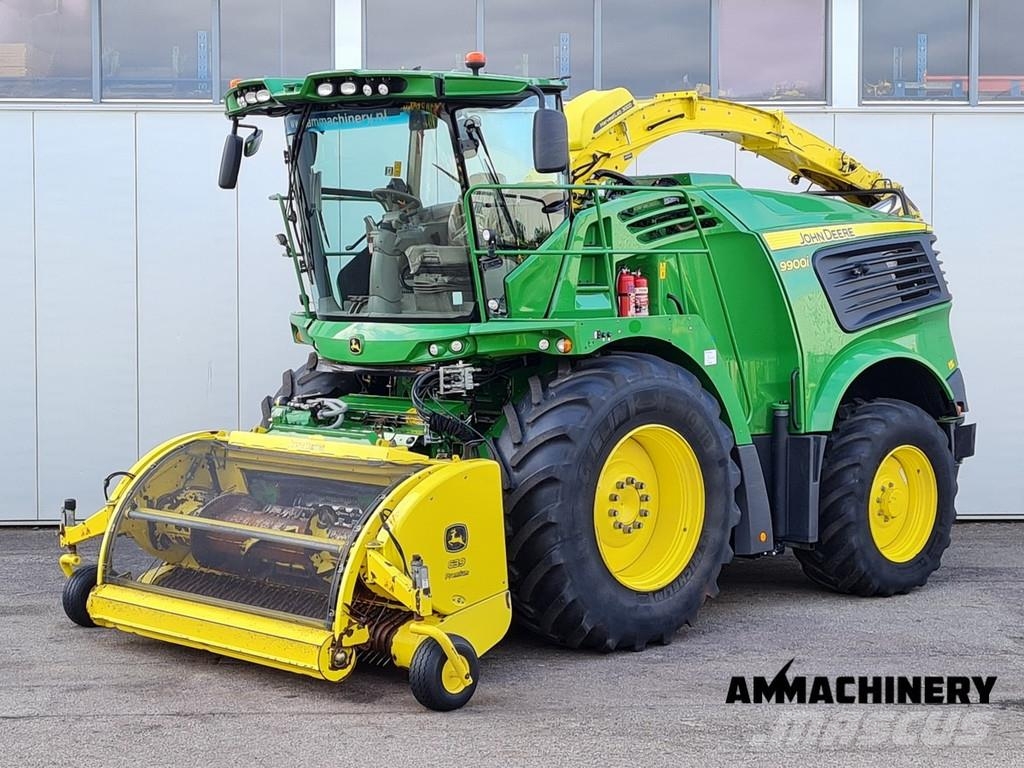 John Deere 9900i including John Deere 639 Premium Μηχανές χορτονομής