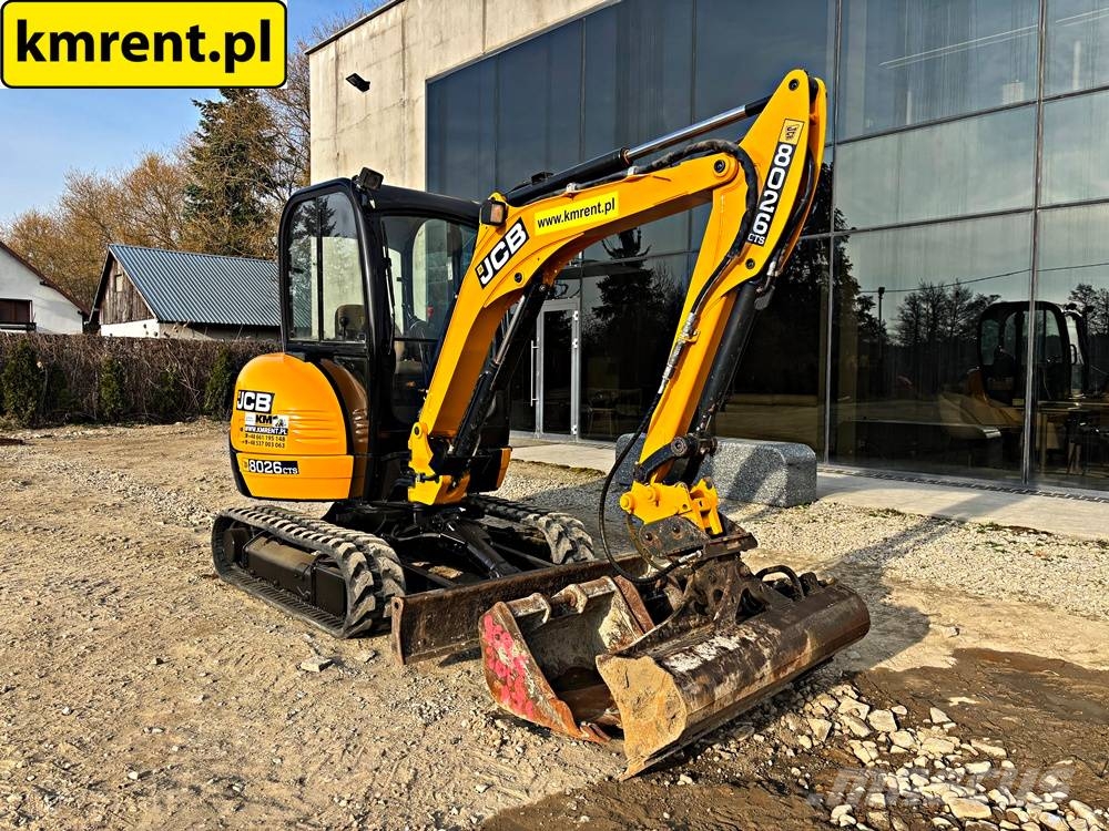 JCB 8026 MINI-KOPARKA 2016R. MTH:3517! | 8025 8018 803 Mini ekskavatörler, 7 tona dek
