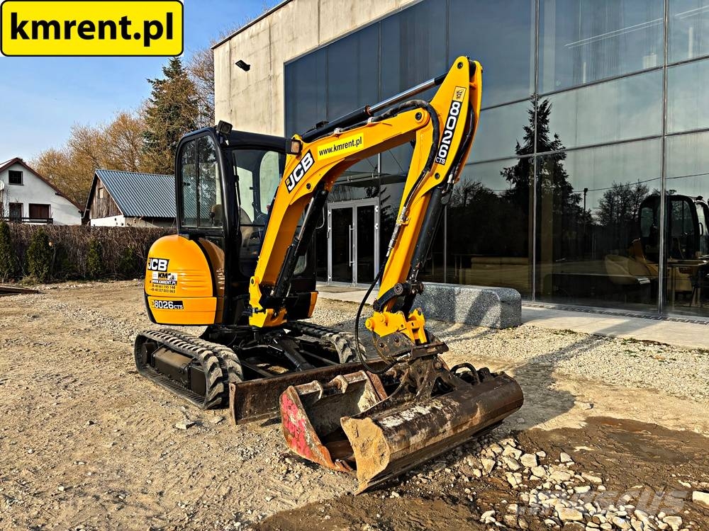 JCB 8026 MINI-KOPARKA 2016R. MTH:3517! | 8025 8018 803 Mini ekskavatörler, 7 tona dek