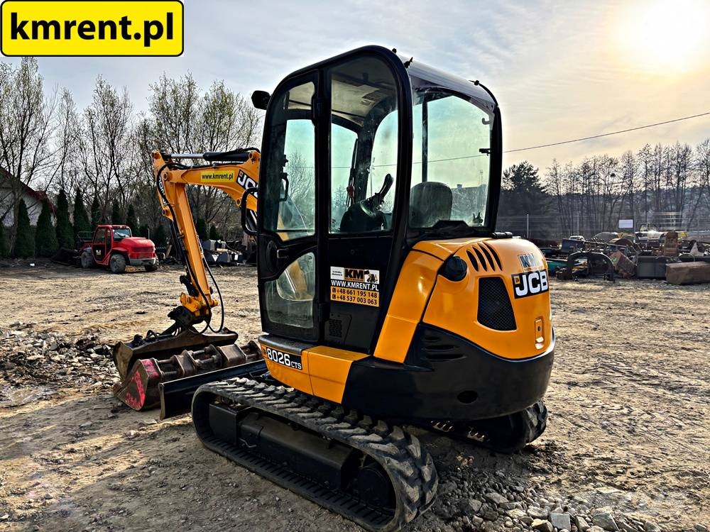 JCB 8026 MINI-KOPARKA 2016R. MTH:3517! | 8025 8018 803 Mini ekskavatörler, 7 tona dek