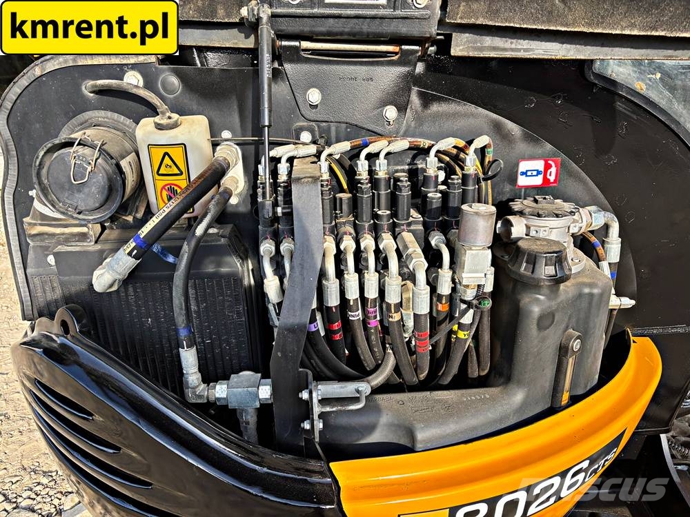 JCB 8026 MINI-KOPARKA 2016R. MTH:3517! | 8025 8018 803 Mini ekskavatörler, 7 tona dek