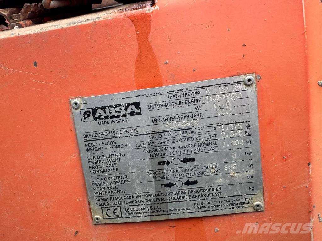 Ausa D 120 AH A Mini dumper