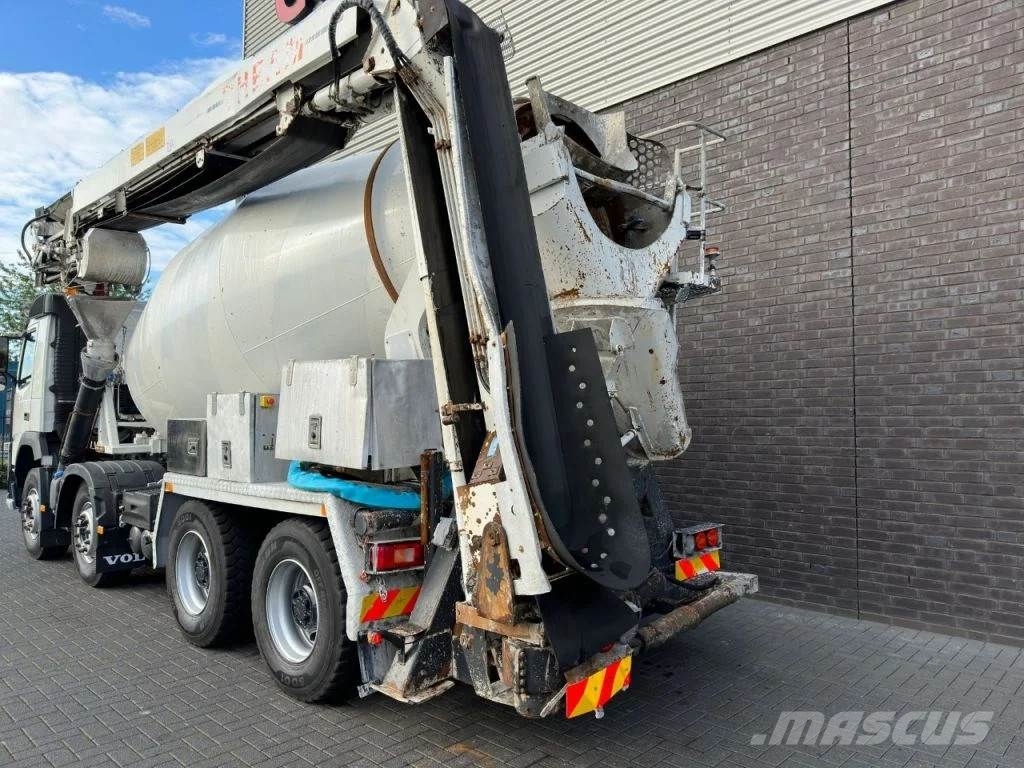 Volvo FM 410 8X4 + STETTER 9 M3 MIXER/MISCHER + THEAM 15 混凝土搅拌车
