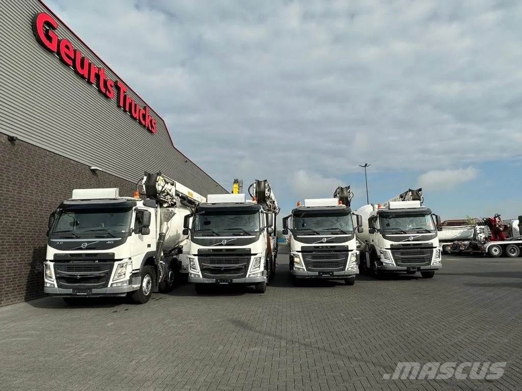 Volvo FM 410 8X4 + STETTER 9 M3 MIXER/MISCHER + THEAM 15 混凝土搅拌车