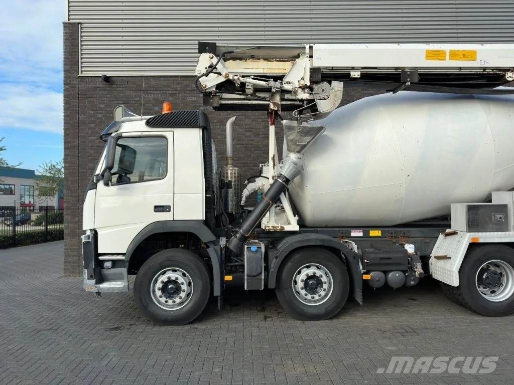 Volvo FM 410 8X4 + STETTER 9 M3 MIXER/MISCHER + THEAM 15 混凝土搅拌车