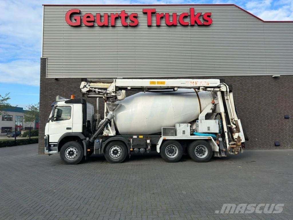 Volvo FM 410 8X4 + STETTER 9 M3 MIXER/MISCHER + THEAM 15 混凝土搅拌车