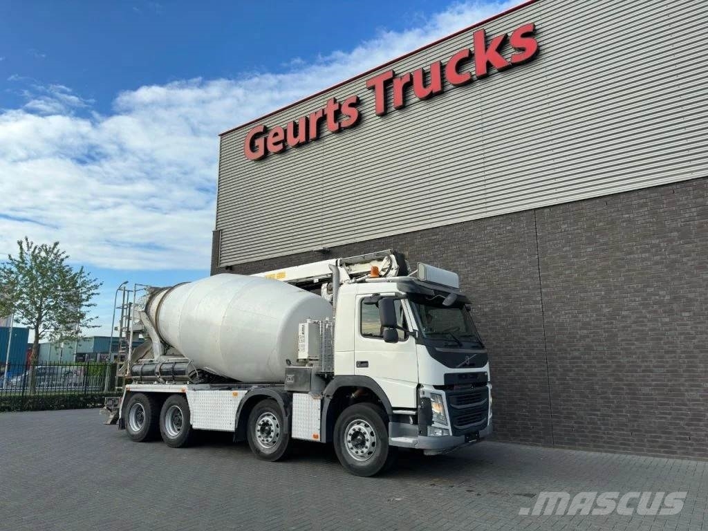 Volvo FM 410 8X4 + STETTER 9 M3 MIXER/MISCHER + THEAM 15 混凝土搅拌车