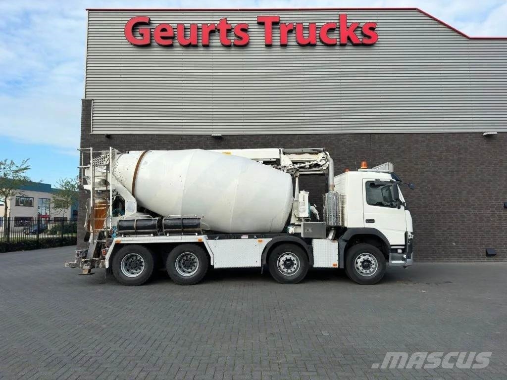 Volvo FM 410 8X4 + STETTER 9 M3 MIXER/MISCHER + THEAM 15 混凝土搅拌车