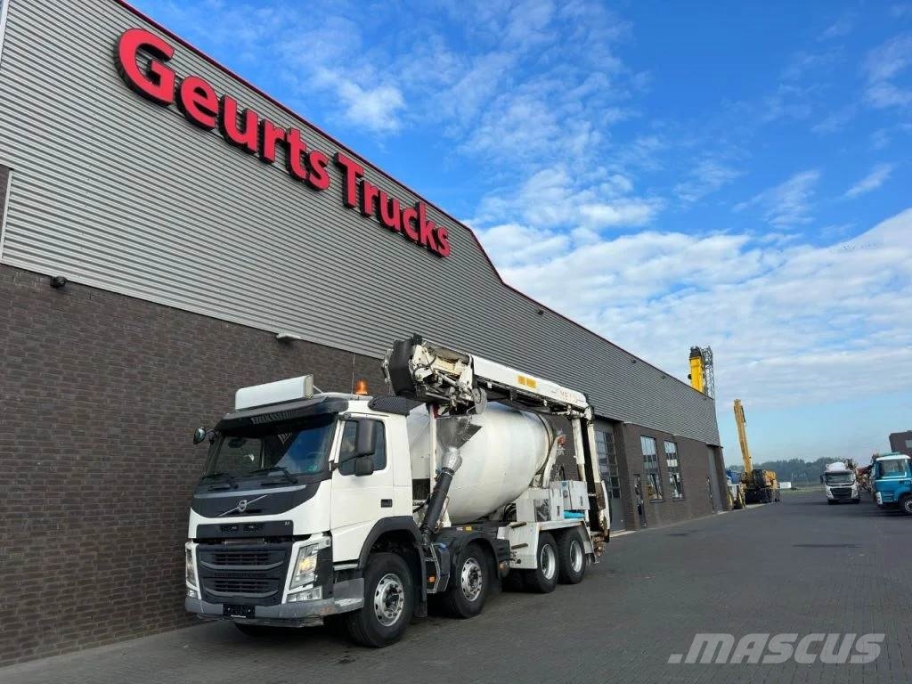 Volvo FM 410 8X4 + STETTER 9 M3 MIXER/MISCHER + THEAM 15 混凝土搅拌车