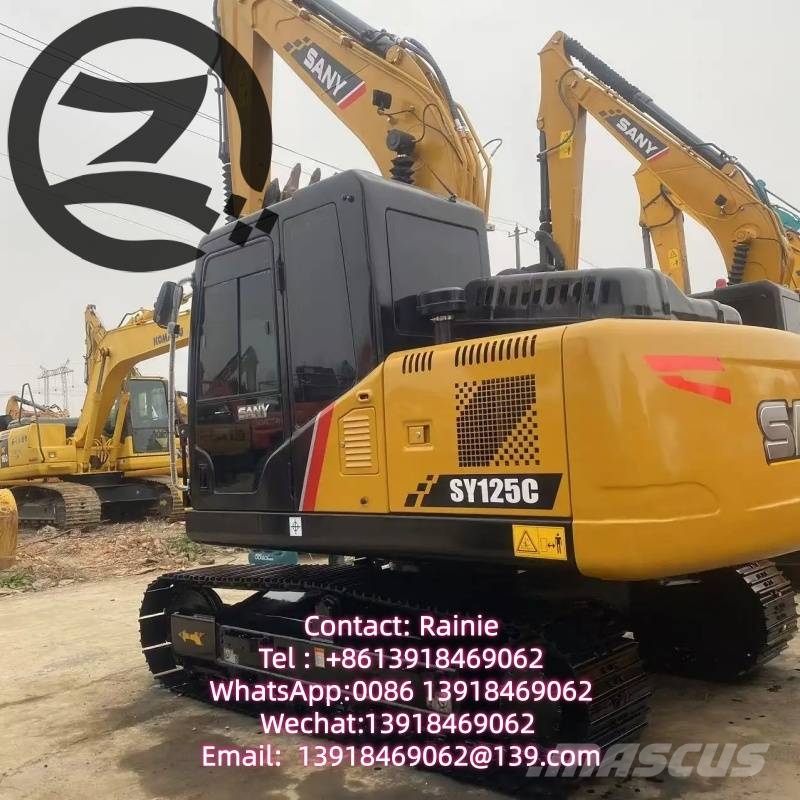 Sany SY 125 C حفارات زحافة