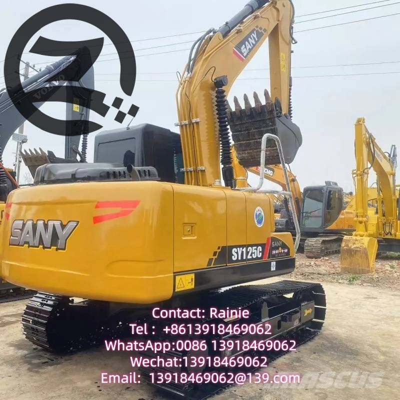 Sany SY 125 C حفارات زحافة
