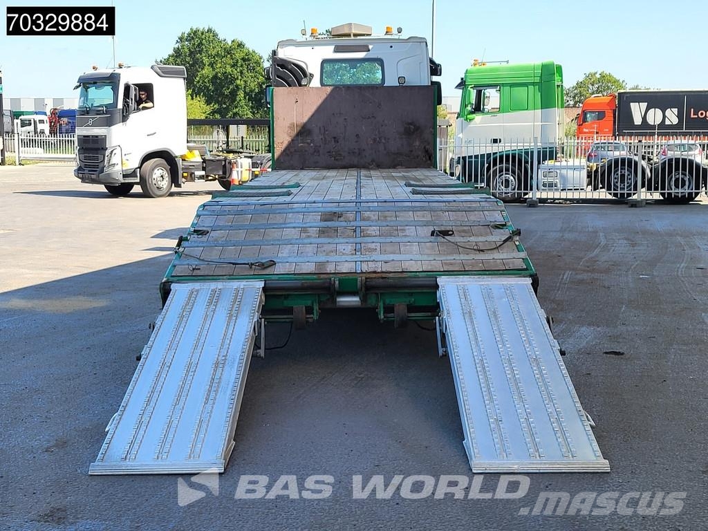 Renault T 380 6X2 Machine Transporter Lift+Steering Axle E Platte bakwagens