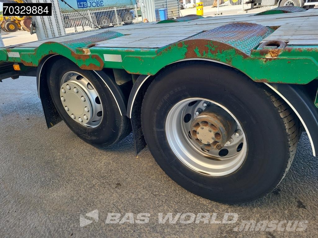 Renault T 380 6X2 Machine Transporter Lift+Steering Axle E Platte bakwagens