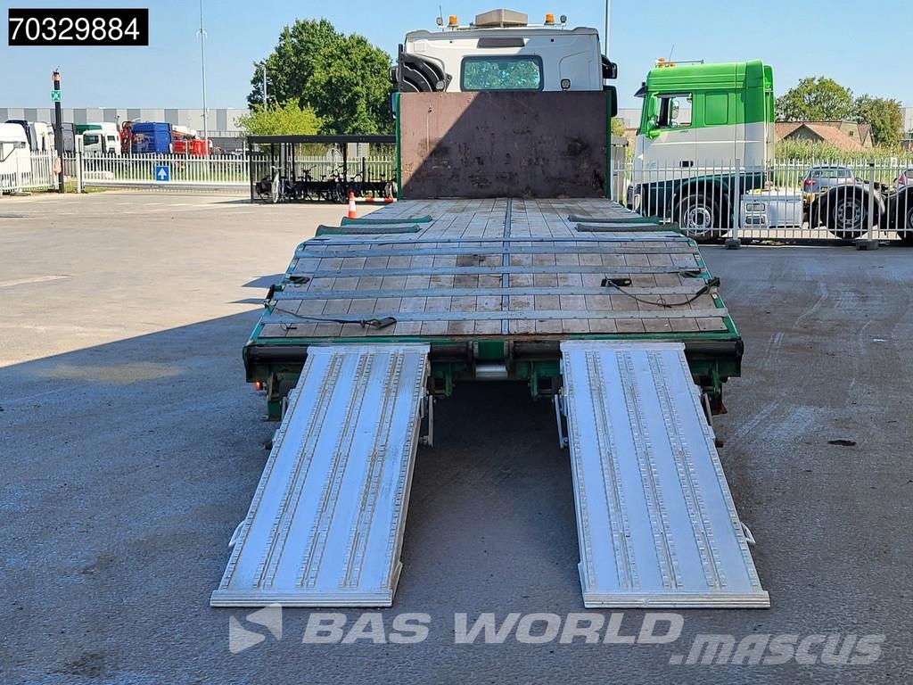 Renault T 380 6X2 Machine Transporter Lift+Steering Axle E Platte bakwagens