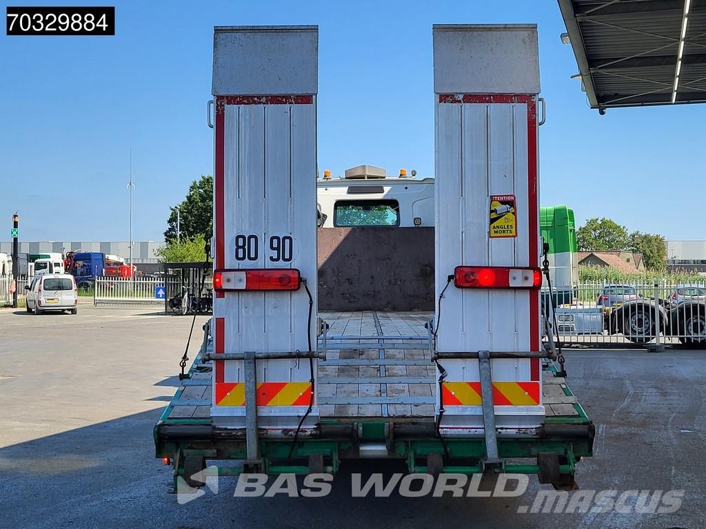 Renault T 380 6X2 Machine Transporter Lift+Steering Axle E Platte bakwagens