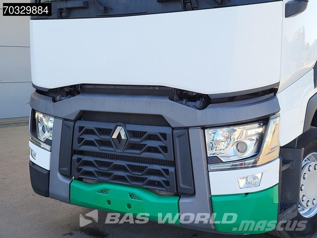 Renault T 380 6X2 Machine Transporter Lift+Steering Axle E Platte bakwagens