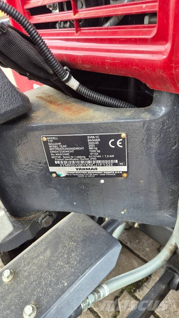 Yanmar SV08-1C  *Demogerät* حفارات صغيرة أقل من 7 طن (حفارات صغيرة)