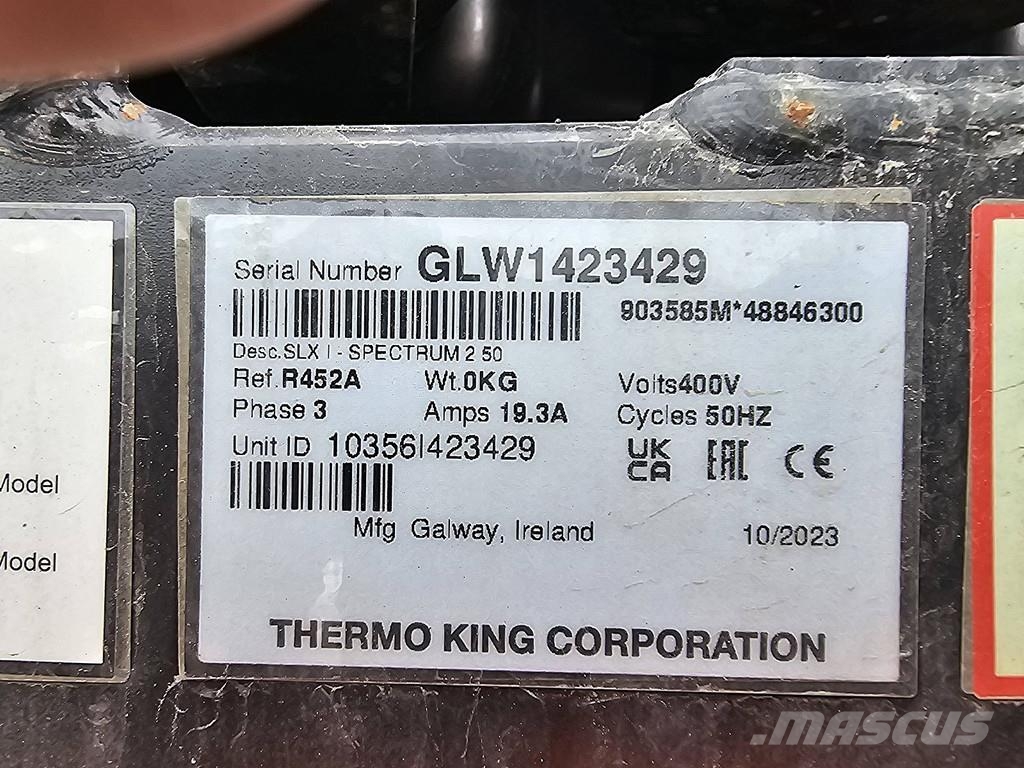 Krone SD TK SP. SLXI,TAILLIFT Piekabes ar temperatūras kontroli