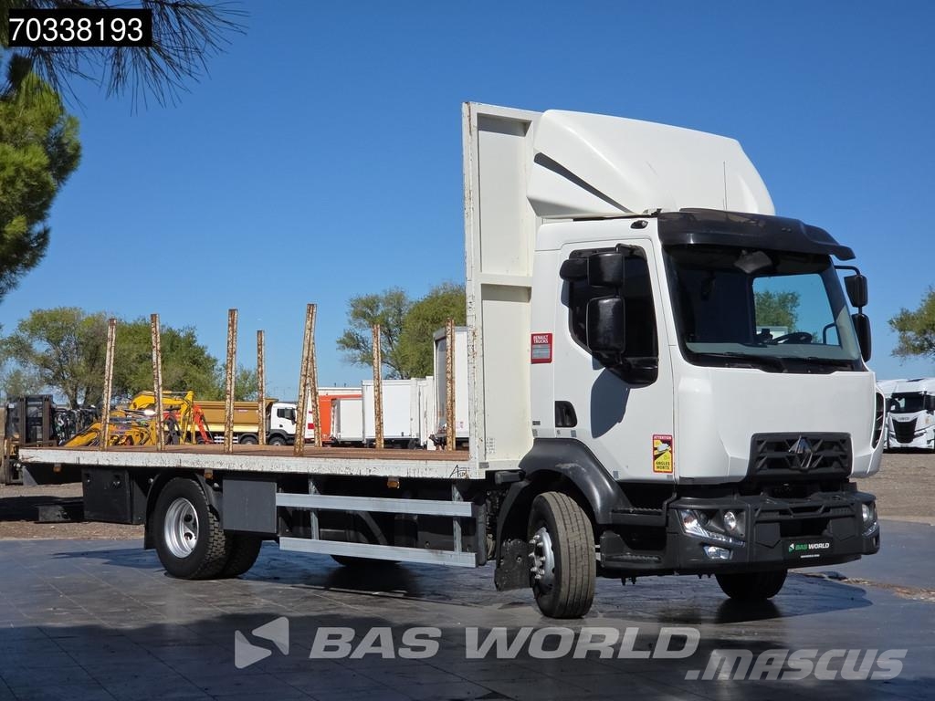 Renault D 250 4X2 16 toneladas plataforma 650cm Automatico Вантажівки-платформи/бокове розвантаження