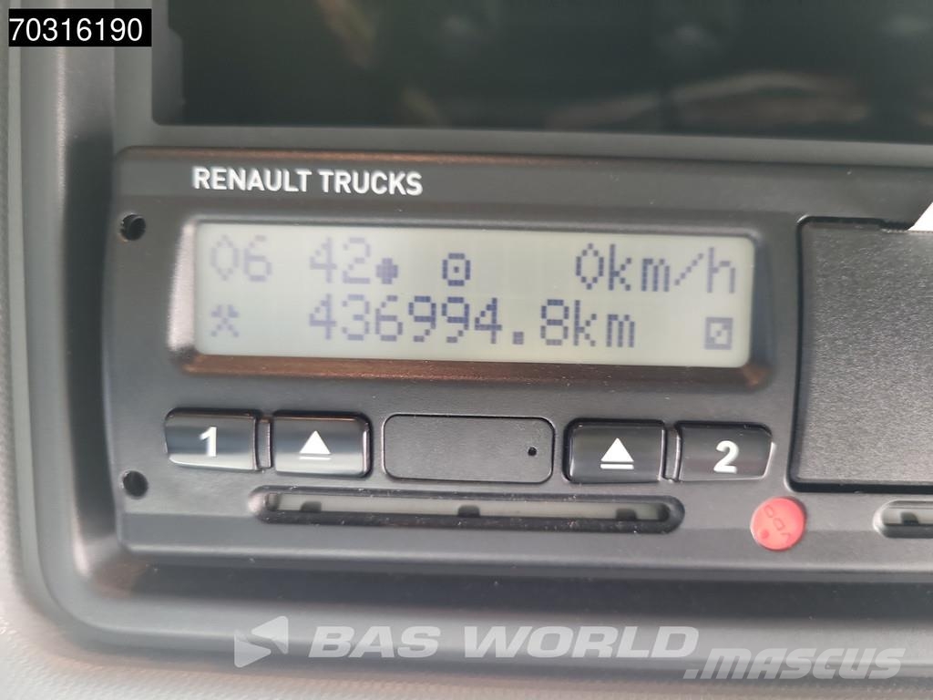Renault T 380 T 6X2 RHD Standklima Liftachse 2000kg Ladebo Chassis Cab trucks