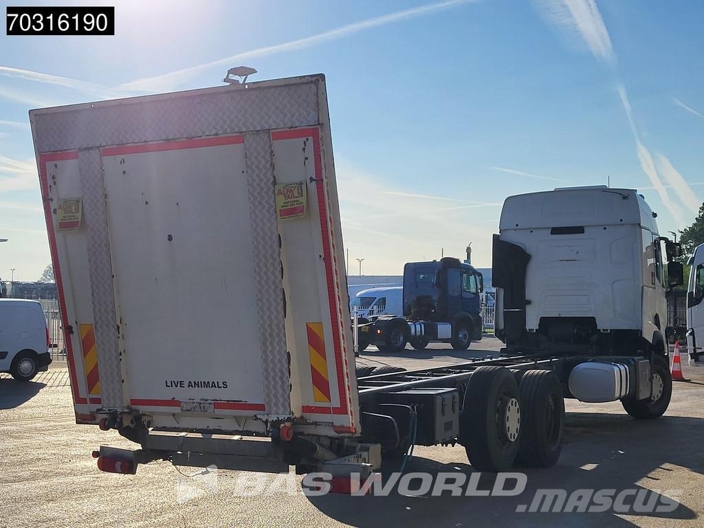 Renault T 380 T 6X2 RHD Standklima Liftachse 2000kg Ladebo Camiões de chassis e cabine