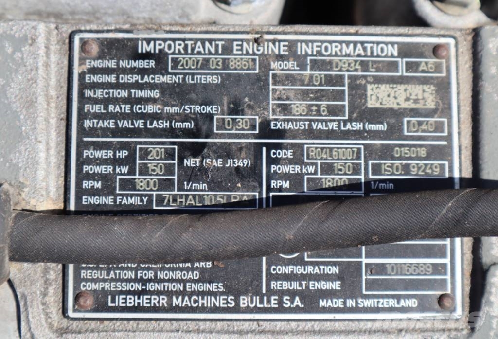 Liebherr R 934 C HDSL Litronic Crawler excavators