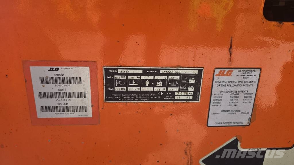 JLG 450 AJ Teleskopiniai keltuvai