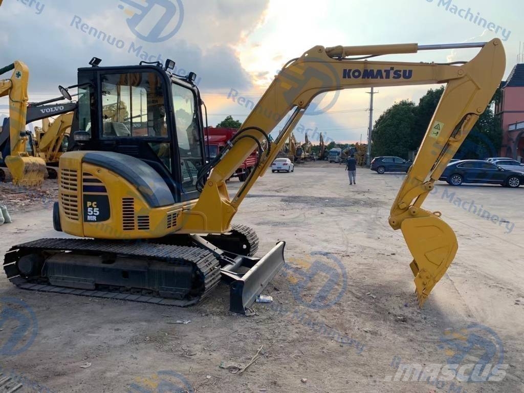 Komatsu PC 55 MR Mini bagri <7t