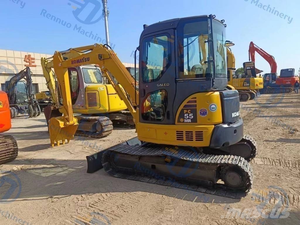 Komatsu PC 55 MR Mini bagri <7t