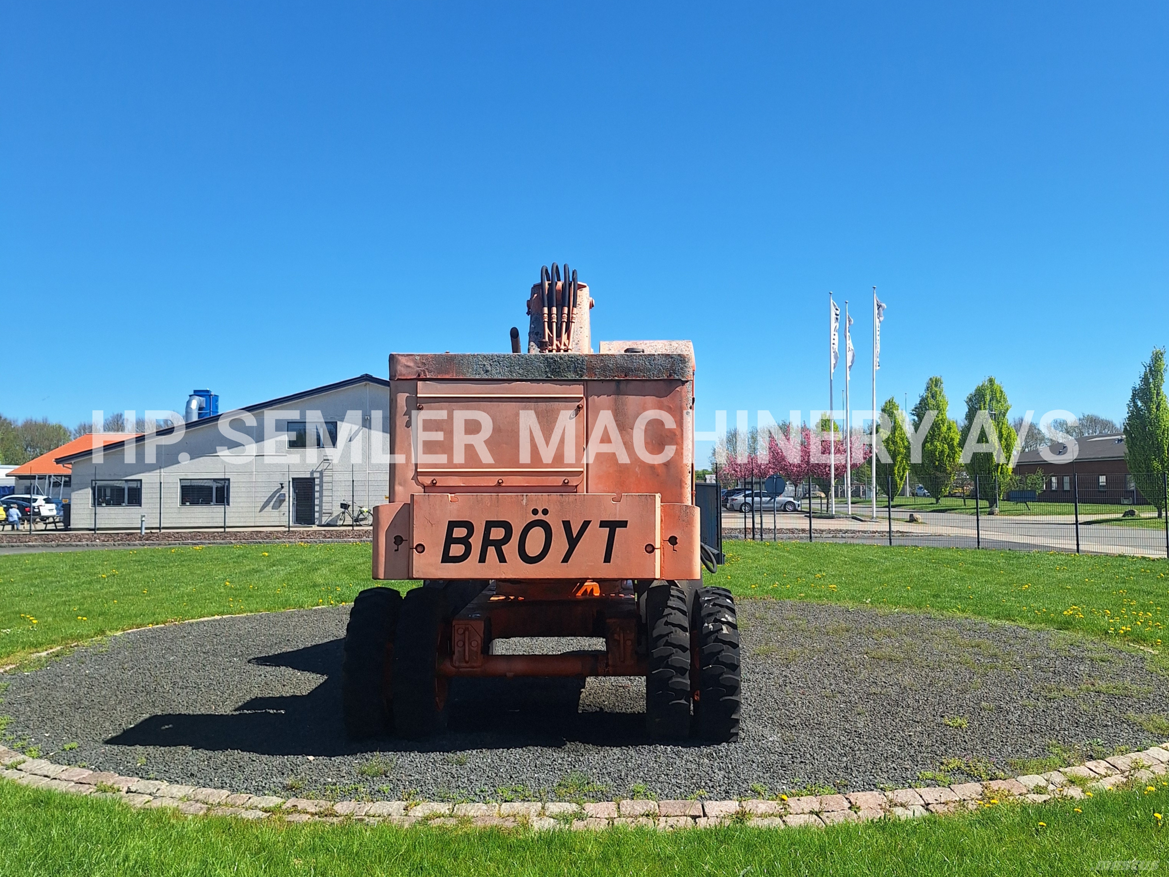 Brøyt 2 NOSTALGI Excavadoras de ruedas