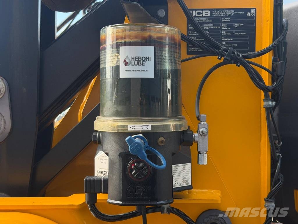 JCB 413 S / 50km/h / Aurasähkö / P-Kamera / Hebonilube Ładowarki kołowe