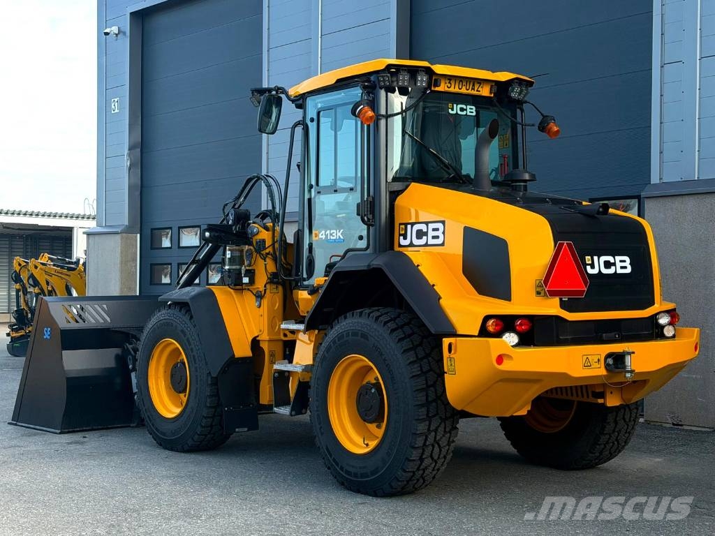 JCB 413 S / 50km/h / Aurasähkö / P-Kamera / Hebonilube Ładowarki kołowe