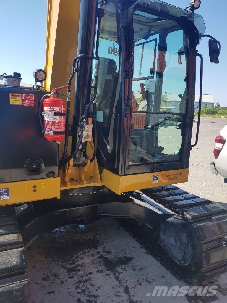 CAT 307 . 5 N G, Uthyres Midi bageri 7t – 12t