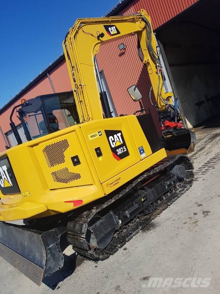 CAT 307 . 5 N G, Uthyres Midi bageri 7t – 12t