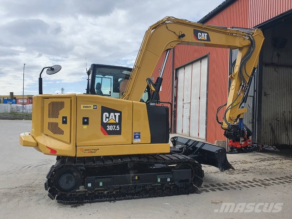 CAT 307 . 5 N G, Uthyres Midi bageri 7t – 12t