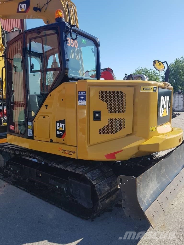CAT 307 . 5 N G, Uthyres Midi bageri 7t – 12t