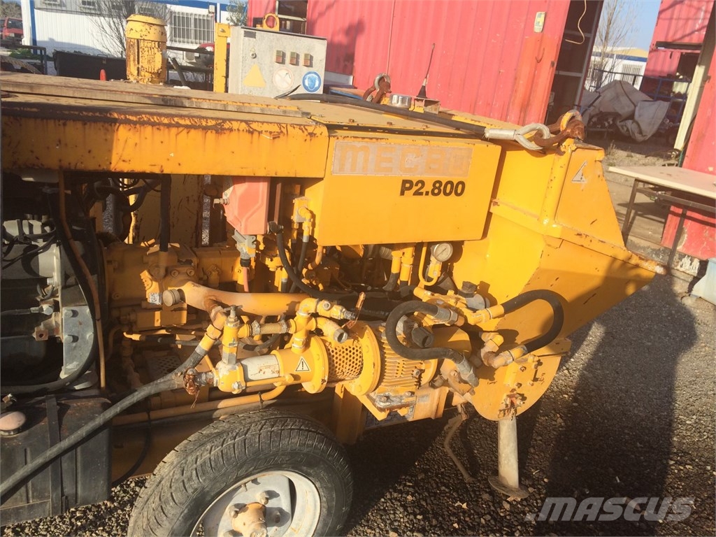 Mecbo P2.800 خلاطات خرسانة