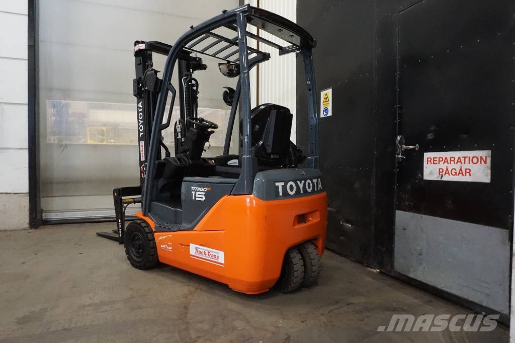 Toyota 8FBE15T شاحنات ذات رافعات شوكية تعمل بالكهرباء