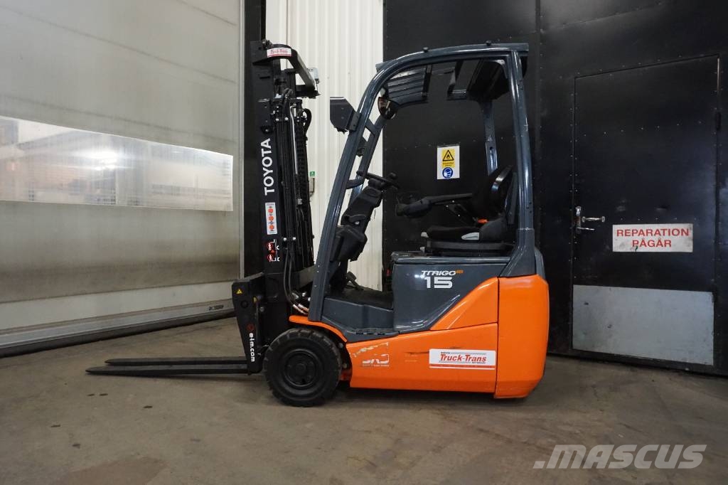 Toyota 8FBE15T شاحنات ذات رافعات شوكية تعمل بالكهرباء