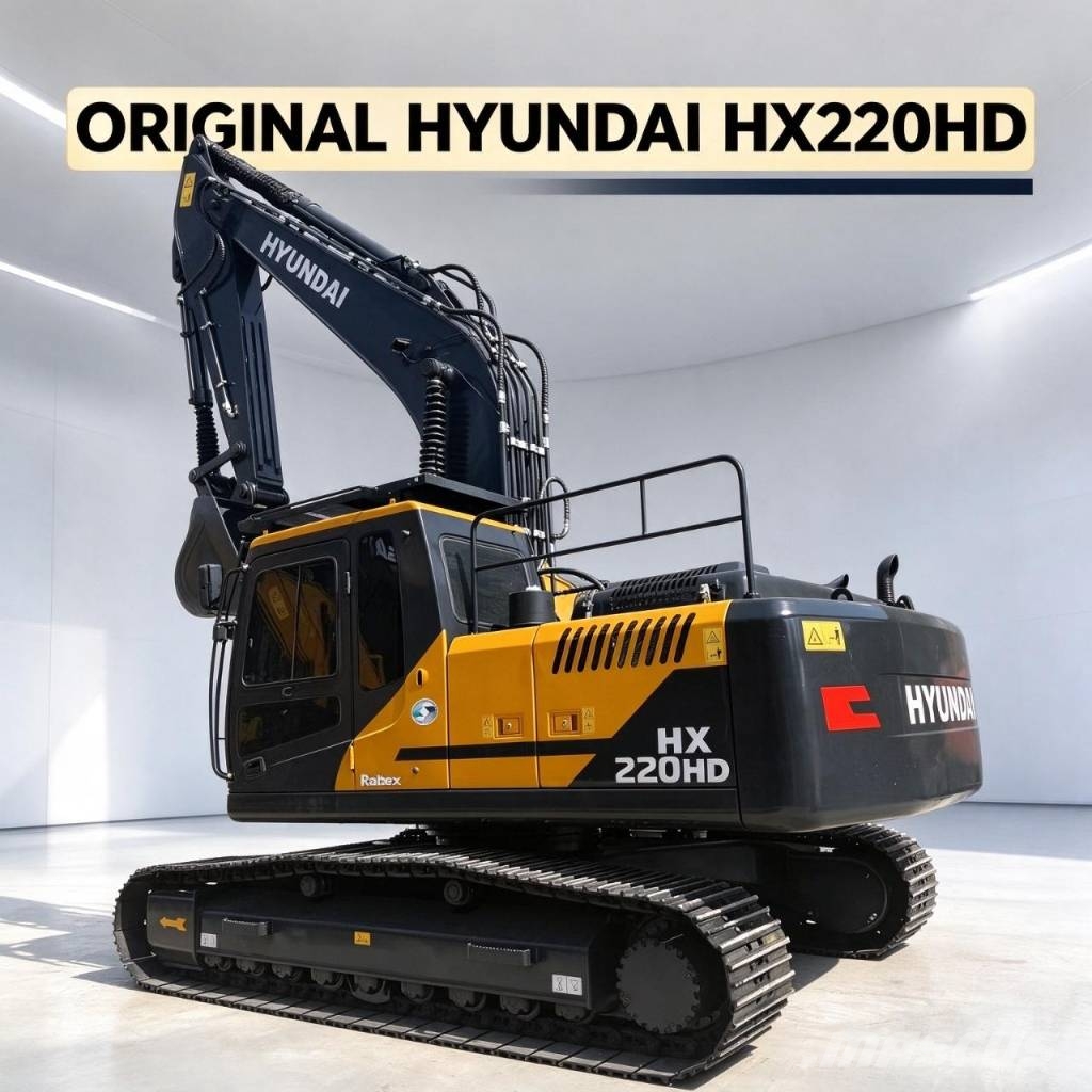 Hyundai HX 220 HD Vikšriniai ekskavatoriai