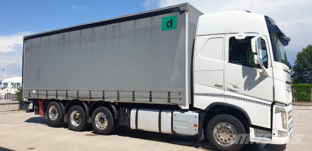 Volvo FH 460CV 8X2 TRIDEM Tautliner/curtainside trucks