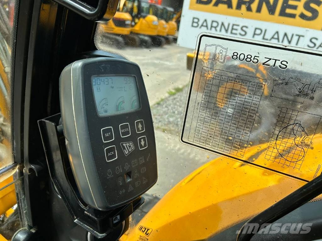 JCB 8085 ZTS Midi-gravemaskiner 7t - 12t