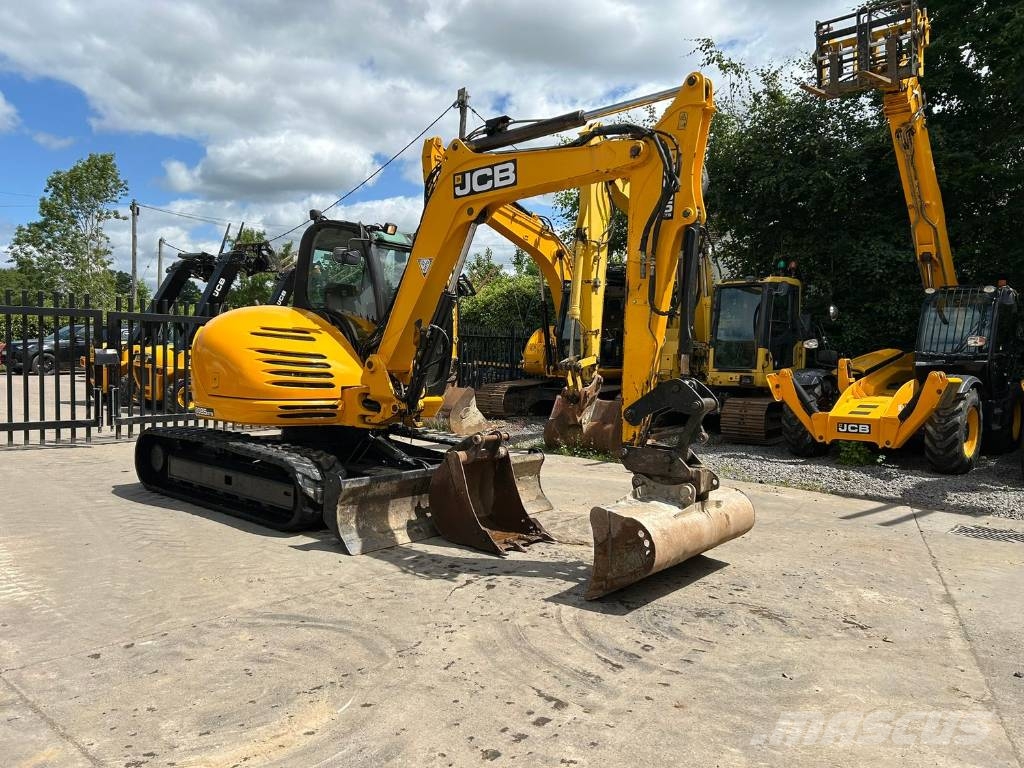 JCB 8085 ZTS Midi-gravemaskiner 7t - 12t
