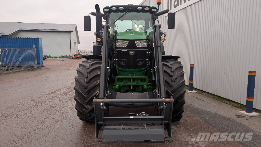 John Deere 6195 R Quicke Q76 St.BM, GPS Tractors