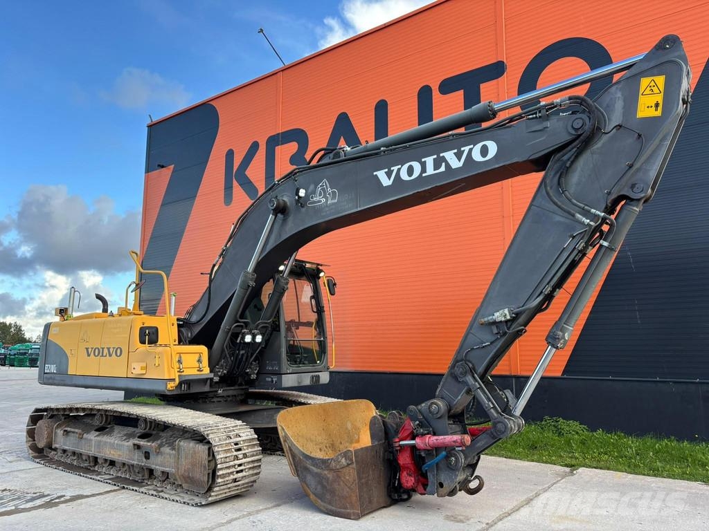 Volvo EC 210 CL TILTROTATOR / CENTRAL LUBRICATION / AC Lánctalpas kotrók