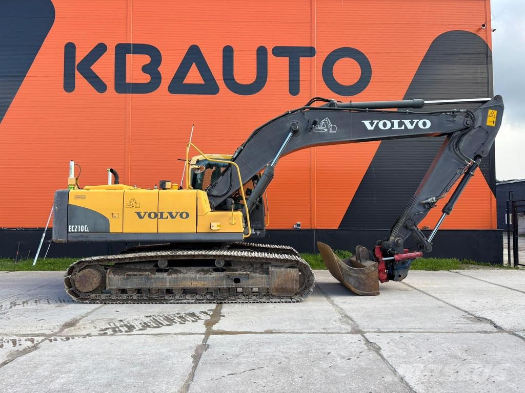 Volvo EC 210 CL TILTROTATOR / CENTRAL LUBRICATION / AC Lánctalpas kotrók