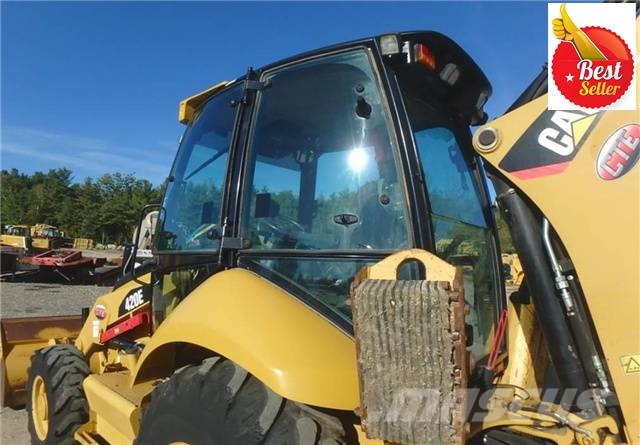 CAT 420 E لوادر ذات جرافات عكسية