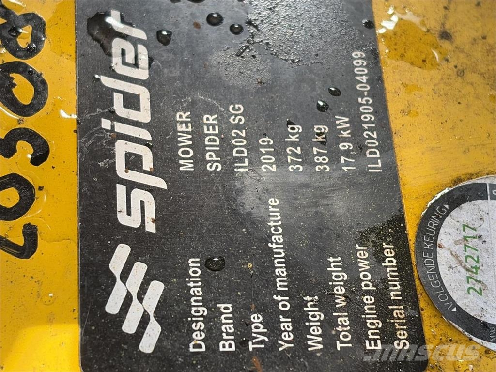 Spider ILD02 SG ركوب الحشائش