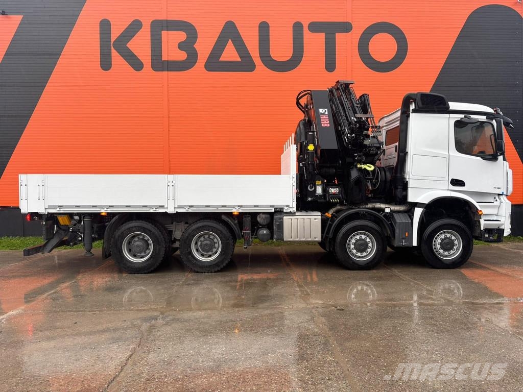 Mercedes-Benz Arocs 4151 8x8 HIAB 548E-8 + JIB + WINCH / PLATFOR Kraanaga veokid